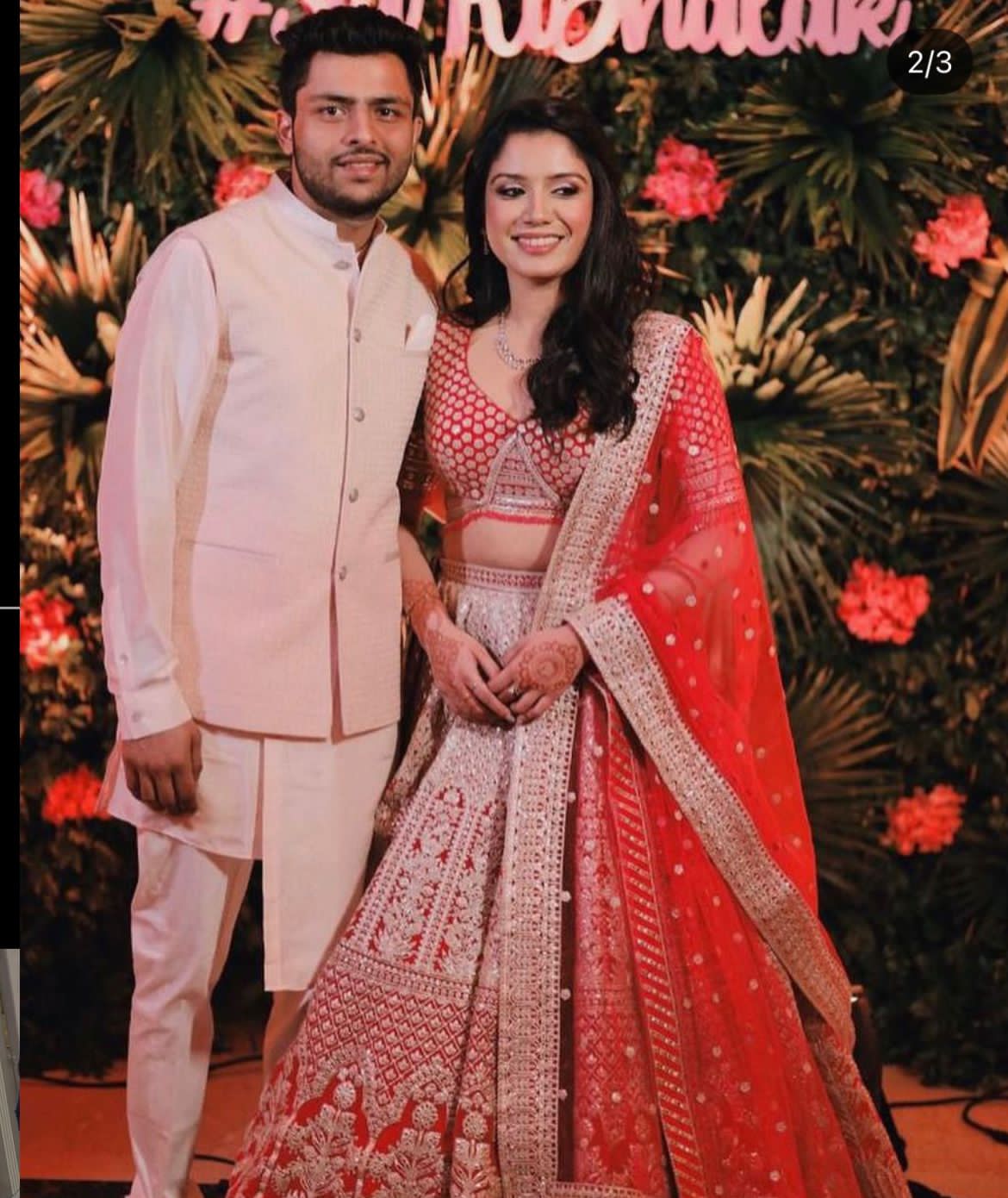 Siddarth and Jhalak &mdash; matched through 24 Carat Matrimony