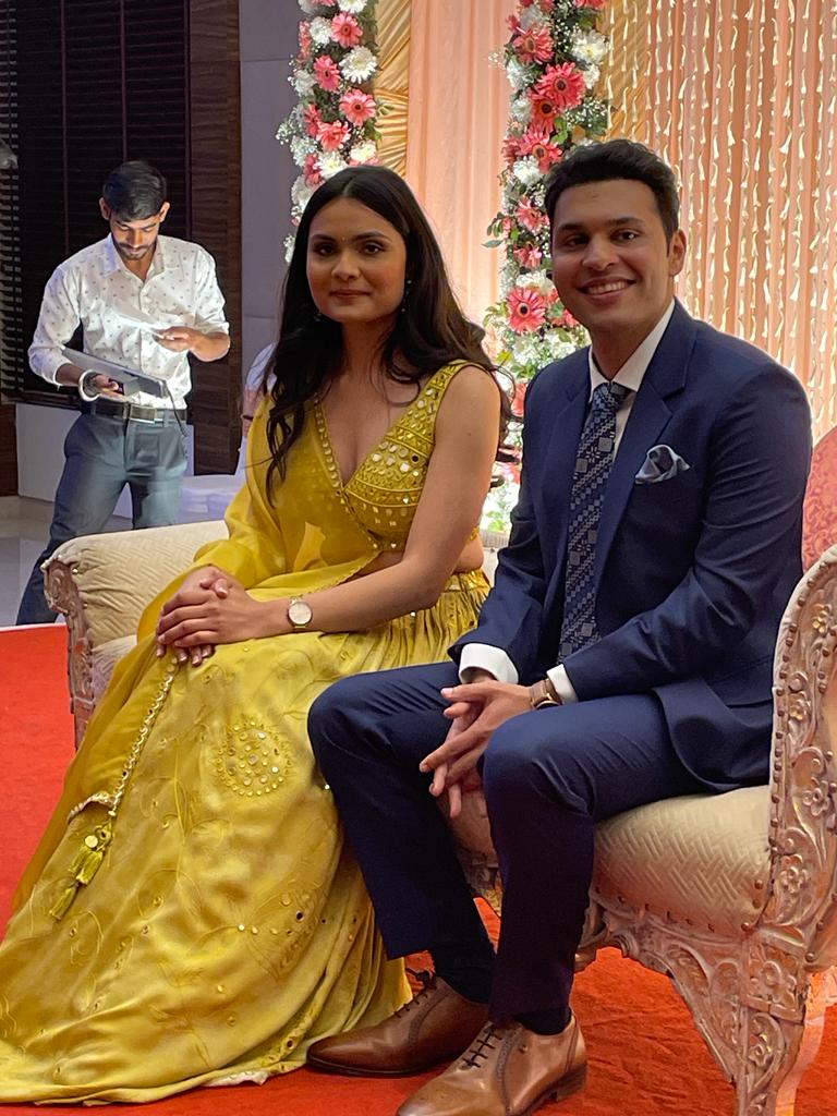 Yojit and Devika &mdash; matched through 24 Carat Matrimony