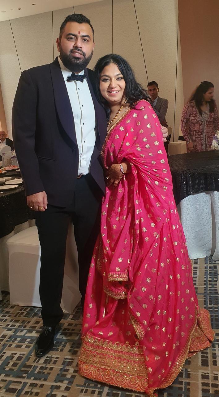 Smriti and Saurabh &mdash; matched through 24 Carat Matrimony