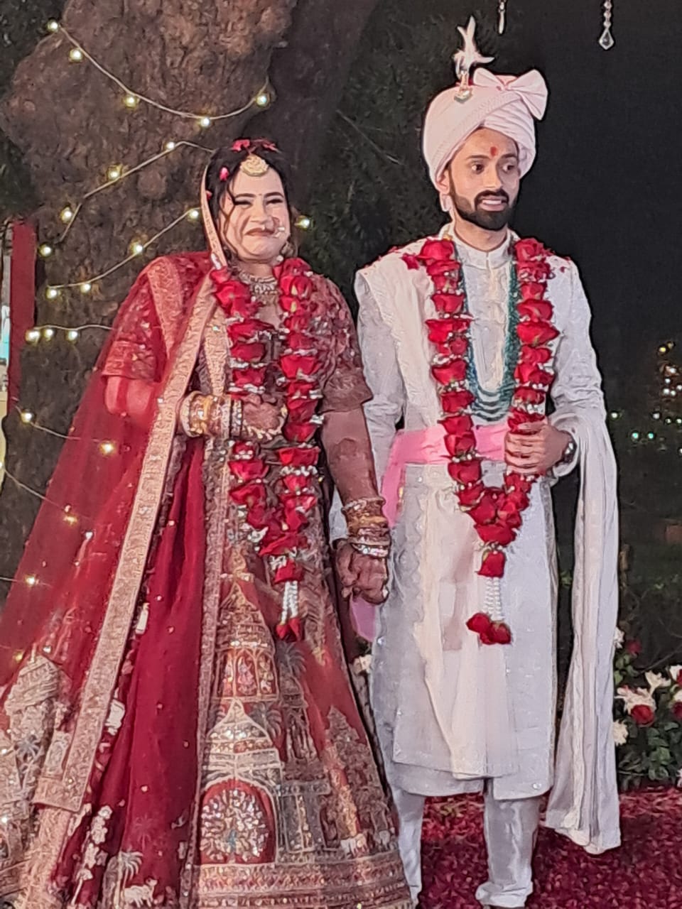 Anmol and Akriti &mdash; matched through 24 Carat Matrimony