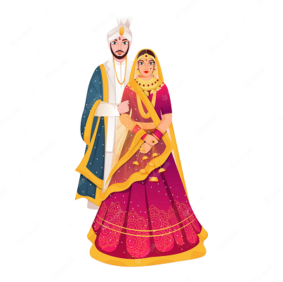 Vidit and Chandni &mdash; matched through 24 Carat Matrimony